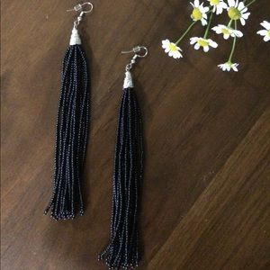 Jewelry - Karina Bead Tassel Drop Earrings Jewelry - Karina Bead Tassel Drop Earrings